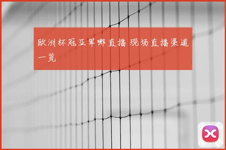 欧洲杯冠亚军哪直播 现场直播渠道一览